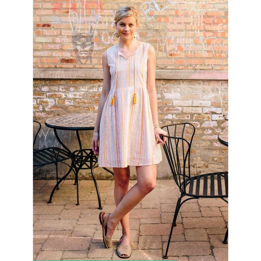 NWT Mata Traders Cotton Cape May Dress // XS